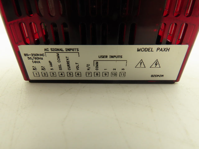 Red Lion Controls PAXH0000 Voltage And Current Meter 5 Digit LCD Display 250VDC