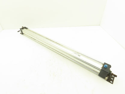 Parker CCB2MAUS14AC Series 2MA Pneumatic Air Cylinder 2" Bore 30" Stroke Foot Mt