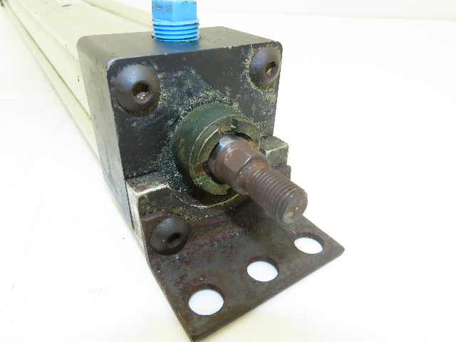 Parker CCB2MAUS14AC Series 2MA Pneumatic Air Cylinder 2" Bore 30" Stroke Foot Mt