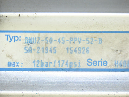 Festo Double Ended Pneumatic Air Cylinder 50mm Bore 45mm Stroke Lot of 5