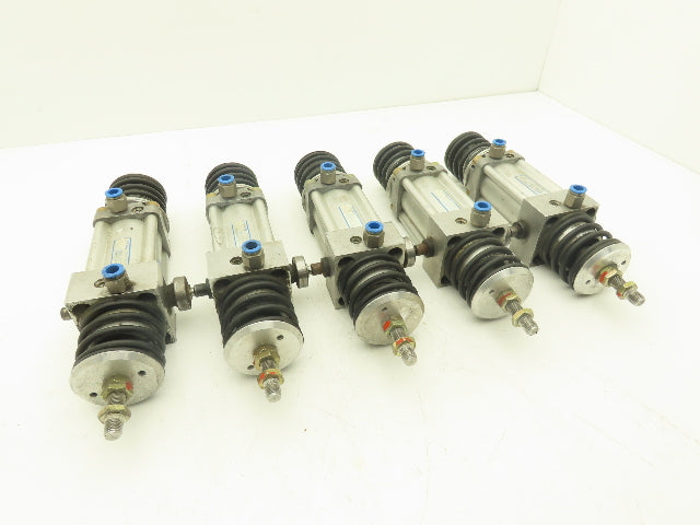 Festo Double Ended Pneumatic Air Cylinder 50mm Bore 45mm Stroke Lot of 5