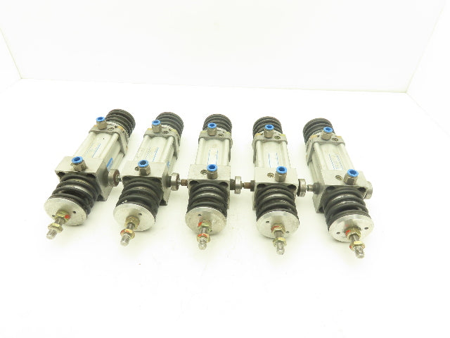 Festo Double Ended Pneumatic Air Cylinder 50mm Bore 45mm Stroke Lot of 5