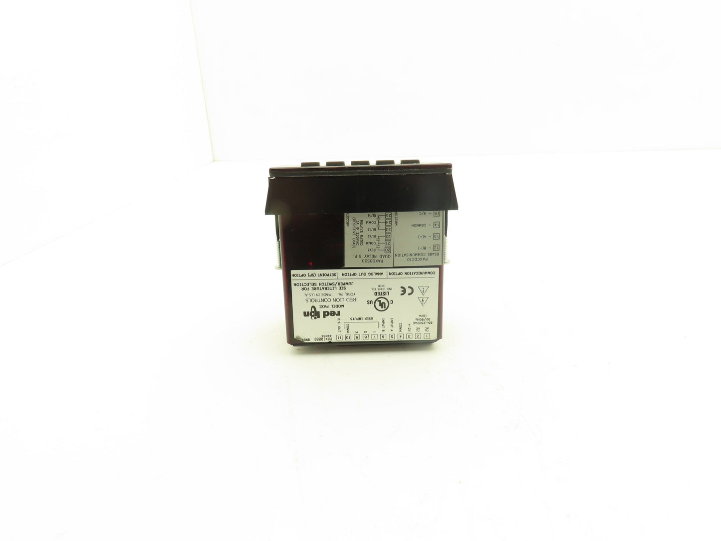 Red Lion Controls PAXI0000 Panel Meter 6 Digit LCD Display 250VDC