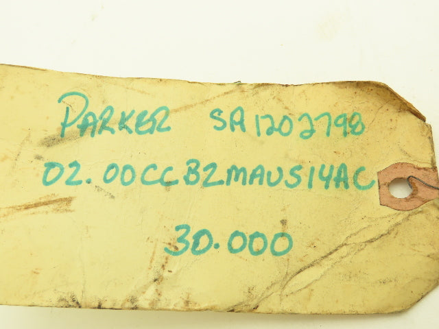 Parker CCB2MAUS14AC Series 2MA Pneumatic Air Cylinder 2" Bore 30" Stroke Foot Mt