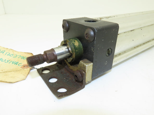 Parker CCB2MAUS14AC Series 2MA Pneumatic Air Cylinder 2" Bore 30" Stroke Foot Mt