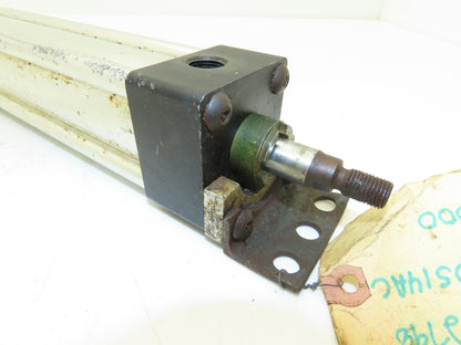 Parker CCB2MAUS14AC Series 2MA Pneumatic Air Cylinder 2" Bore 30" Stroke Foot Mt