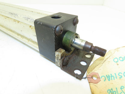 Parker CCB2MAUS14AC Series 2MA Pneumatic Air Cylinder 2" Bore 30" Stroke Foot Mt
