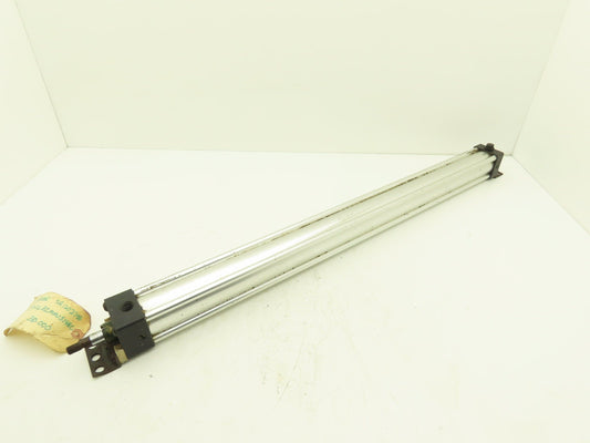 Parker CCB2MAUS14AC Series 2MA Pneumatic Air Cylinder 2" Bore 30" Stroke Foot Mt