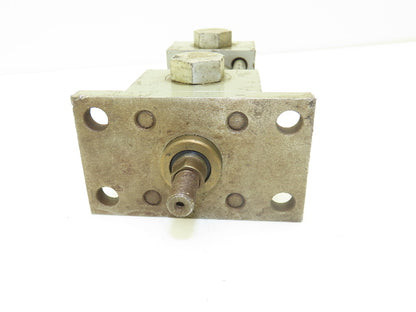 Milwaukee 151-31-24S-2 Hydraulic Cylinder 1.5" Bore 1" Stroke 3000psi Flange Mt