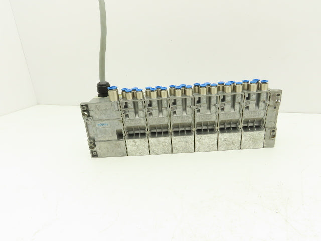 Festo VMPA-KMS2-24-5-PUR 12-Station Solenoid Valve Manifold