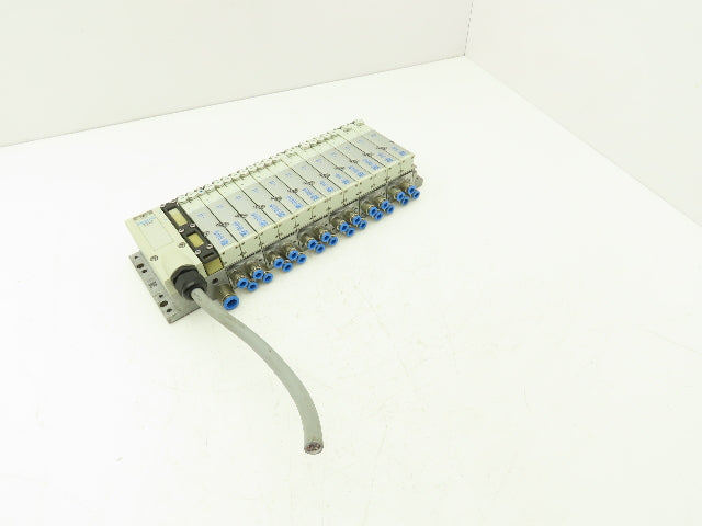 Festo VMPA-KMS2-24-5-PUR 12-Station Solenoid Valve Manifold