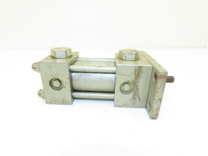 Milwaukee 151-31-24S-1 Hydraulic Cylinder 1.5" Bore 1" Stroke 3000psi Flange Mt