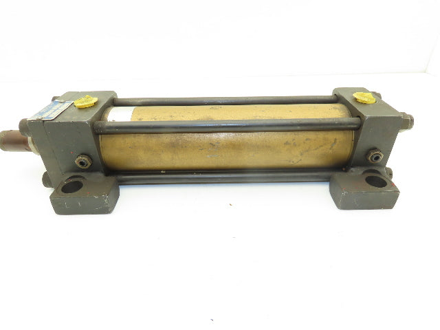 W.E Hennells RH-141 Pneumatic Air Cylinder 2.5" Bore 9" Stroke Foot/Lug Mount