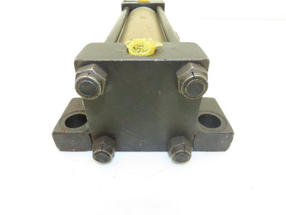 W.E Hennells RH-141 Pneumatic Air Cylinder 2.5" Bore 9" Stroke Foot/Lug Mount