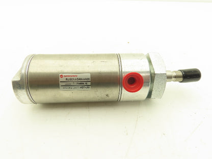 Norgren RLG01J-DAN-AA00 Round Pneumatic Air Cylinder 2" Bore 1.5" Stroke 250psi