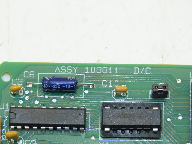 Prologic/GDCA 108811 D/C Printed Circuit Board Z80 Processor Card PCB Rev D1