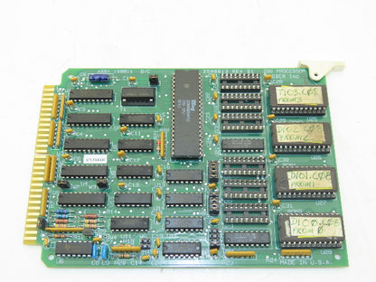 Prologic/GDCA 108811 D/C Printed Circuit Board Z80 Processor Card PCB Rev D1
