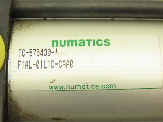 Numatics F1AL-01L1D-CAA0 Pneumatic Air Cylinder 2" Bore 1.68" Stroke