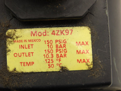 Dayton 4ZK97 SpeedAire Filter Regulator 150 PSI 1/2" NPT