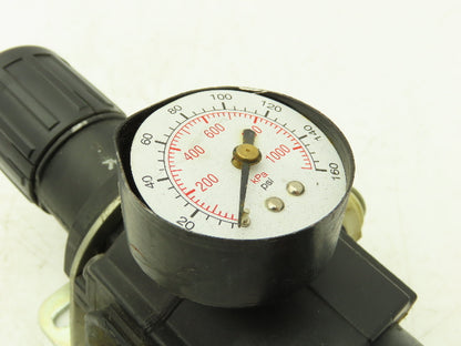 Dayton 4ZK97 SpeedAire Filter Regulator 150 PSI 1/2" NPT