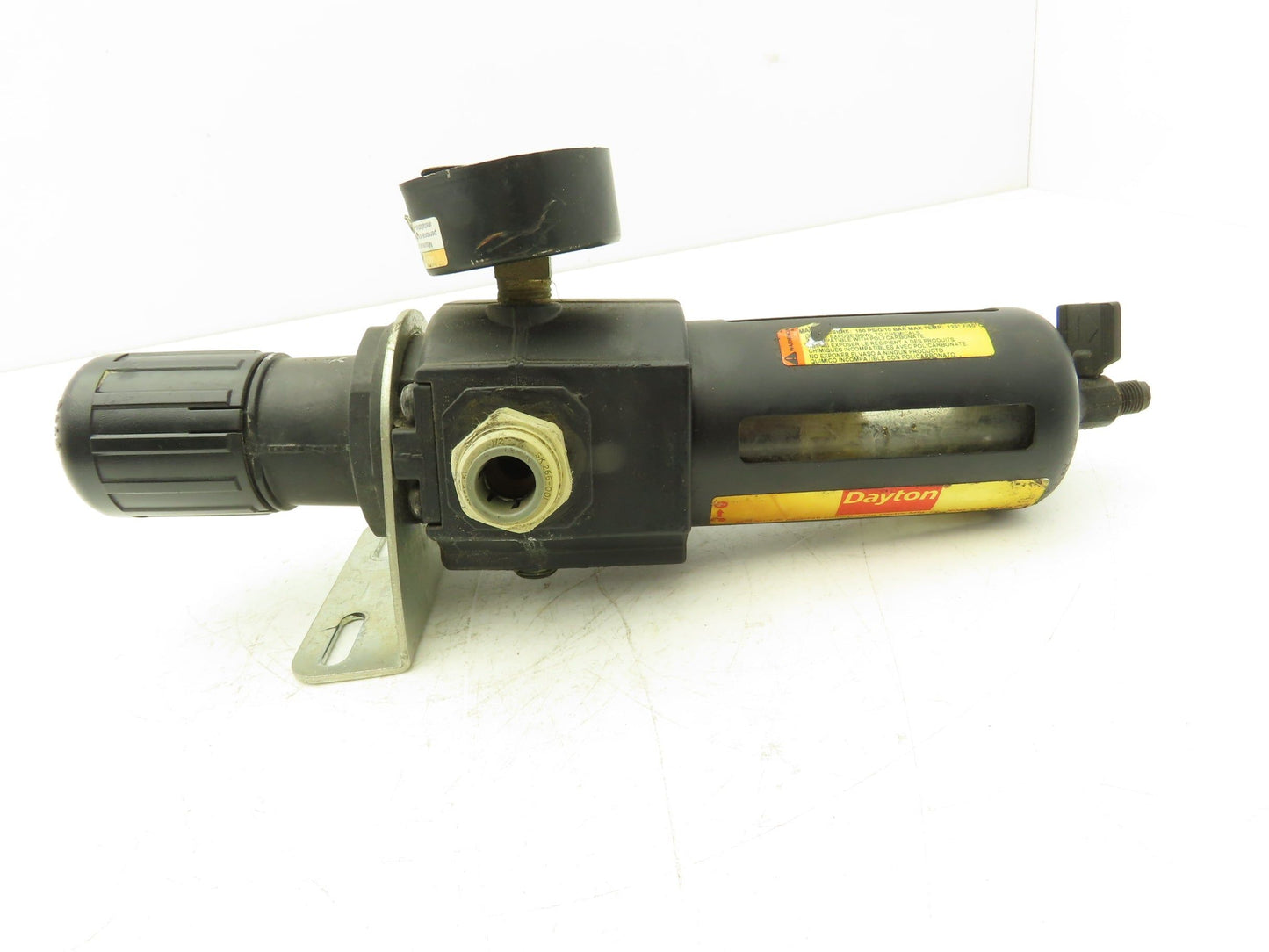 Dayton 4ZK97 SpeedAire Filter Regulator 150 PSI 1/2" NPT