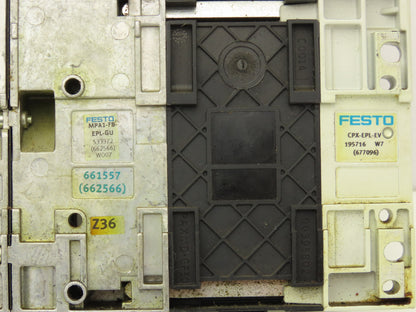 Festo CPX-FB-13 12-Station Solenoid Valve Manifold