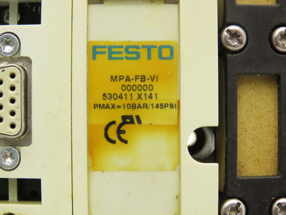 Festo CPX-FB-13 12-Station Solenoid Valve Manifold