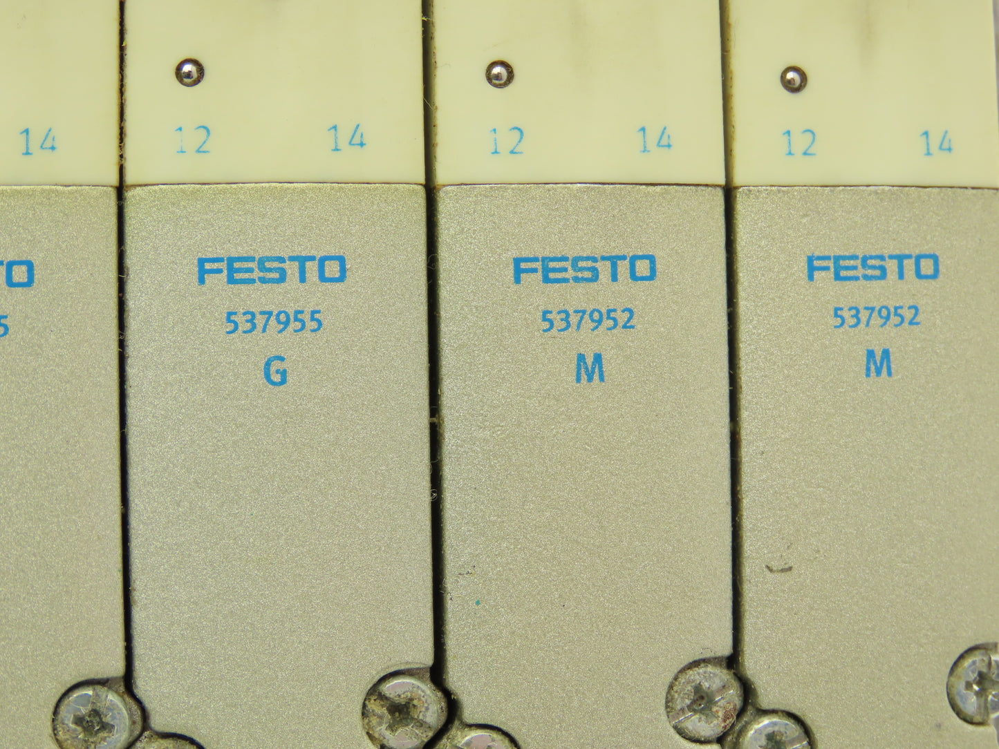 Festo CPX-FB-13 12-Station Solenoid Valve Manifold