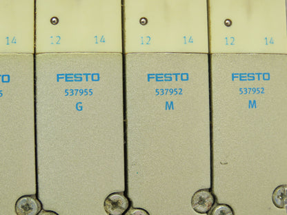 Festo CPX-FB-13 12-Station Solenoid Valve Manifold