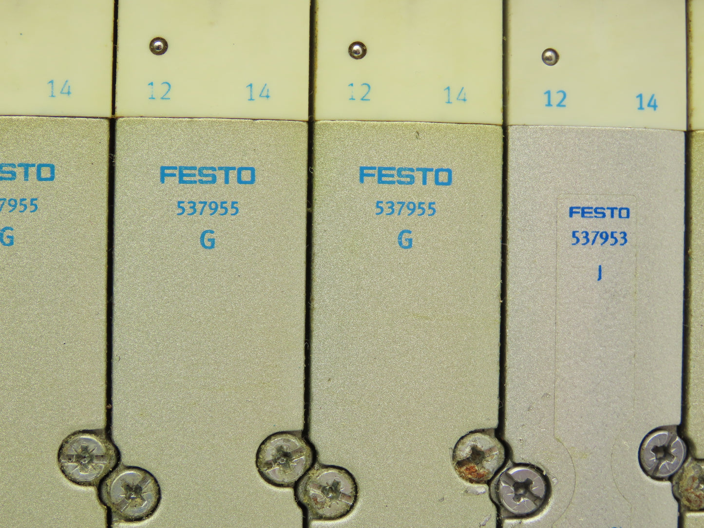 Festo CPX-FB-13 12-Station Solenoid Valve Manifold