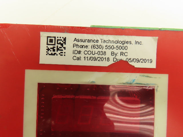 Reelex Packaging COU-038 HMI Control Panel Rev 2 16 Button