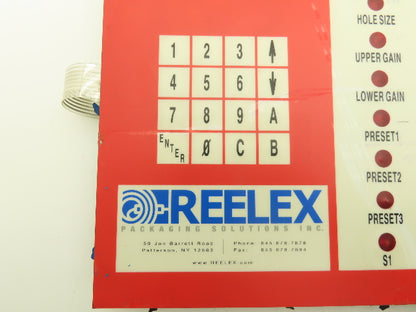 Reelex Packaging COU-038 HMI Control Panel Rev 2 16 Button