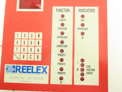 Reelex Packaging COU-038 HMI Control Panel Rev 2 16 Button
