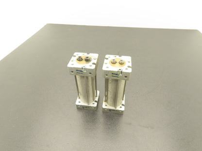 Bimba FST-092.5 Pneumatic Cylinder 1-1/16" Bore 2.5" Stroke Flat-2 Lot of 2