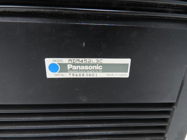 Panasonic MDM452L3C AC Servo Motor 4.5kw 200V L Encoder