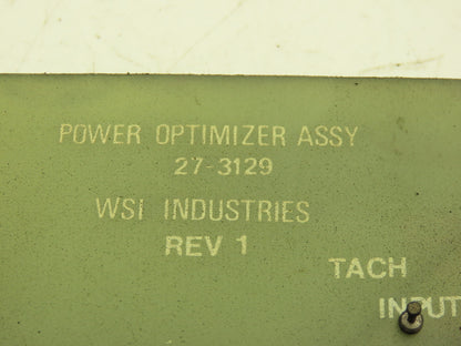 WSI Industries 27-3129 Printed Circuit Board Power Optimizer Assy PCB Rev 1