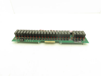 Gordos Arkansas PB-24 Printed Relay Circuit Board Module Card PCB W/22 Relays