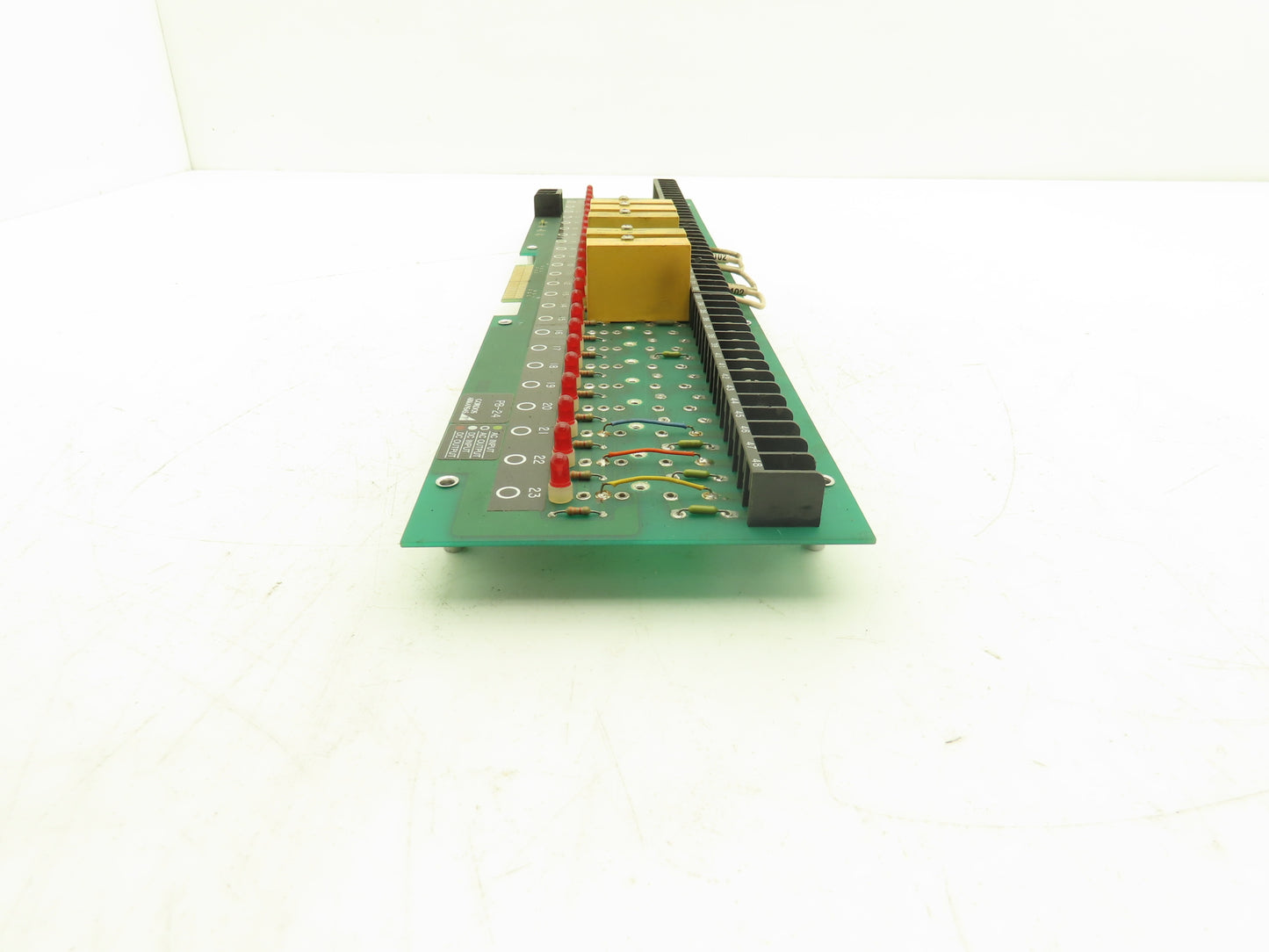 Gordos Arkansas PB-24 Printed Relay Circuit Board Module Card PCB W/5 Relays