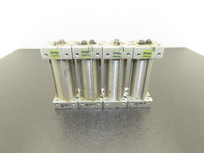 Bimba FST-092.5 Pneumatic Cylinder 1-1/16" Bore 2.5" Stroke Flat-2 Lot of 4