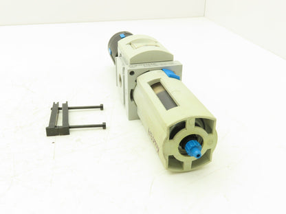 Festo MS6-LFR-3/8-D7-E-R-M-AS Regulator Filter Gauge 300/180 psi 3/8" NPT
