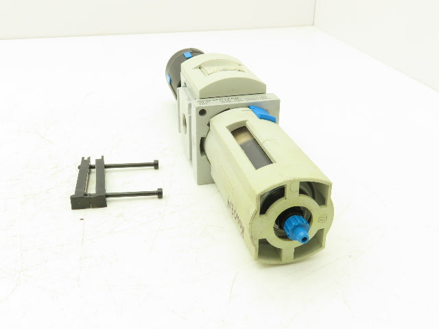 Festo MS6-LFR-3/8-D7-E-R-M-AS Regulator Filter Gauge 300/180 psi 3/8" NPT