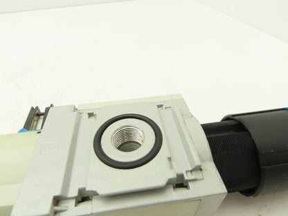 Festo MS6-LFR-3/8-D7-E-R-M-AS Regulator Filter Gauge 300/180 psi 3/8" NPT