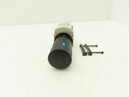 Festo MS6-LFR-3/8-D7-E-R-M-AS Regulator Filter Gauge 300/180 psi 3/8" NPT