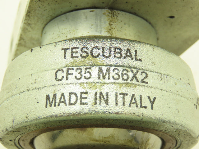 TESCUBAL CF35 M36x2.0 Cylinder Rod End Spherical Bearing Mounting Attachment