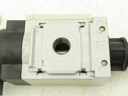 Festo MS6-EE-3/8-10V24-S Solenoid Shutoff Valve 145 psi 3/8" NPT 24VDC