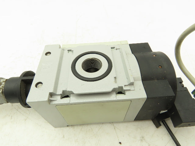 Festo MS6-EE-3/8-10V24-S Solenoid Shutoff Valve 145 psi 3/8" NPT 24VDC