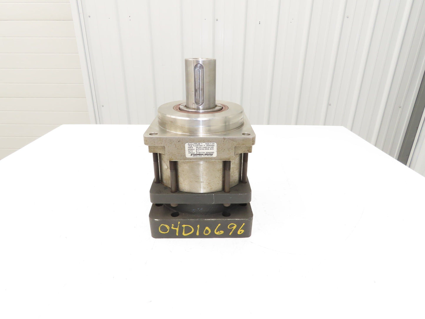 Thomson Micron AT018-005-SO AccuTrue Planetary Gearhead 5:1 Inline Reducer