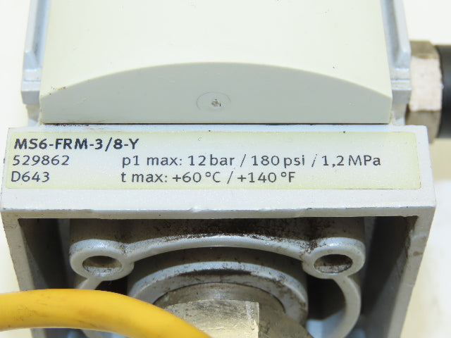 Festo MS6-FRM-3/8-Y Branching Module Manifold 250VAC 125VDC 175 psi