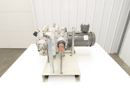 Trivac D16B Leybold 2-Stage Rotary Vane Vacuum Pump 16m³/h 1x10-4mbar 1.5Hp 3Ph