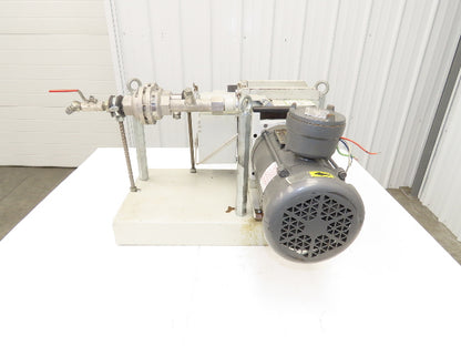 Trivac D16B Leybold 2-Stage Rotary Vane Vacuum Pump 16m³/h 1x10-4mbar 1.5Hp 3Ph